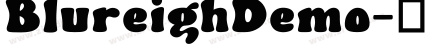 BlureighDemo字体转换