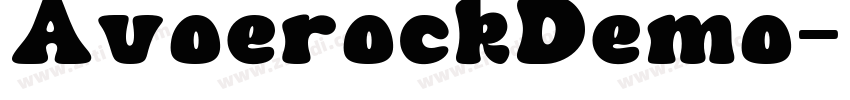 AvoerockDemo字体转换 AvoerockDemo字体转换