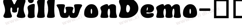 MillwonDemo字体转换