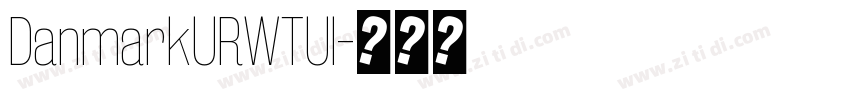 DanmarkURWTUl字体转换
