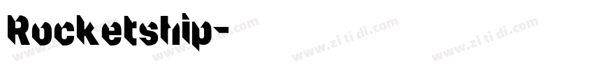 Rocketship字体转换
