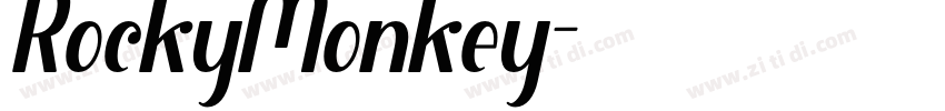 RockyMonkey字体转换