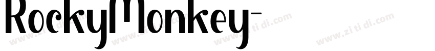 RockyMonkey字体转换