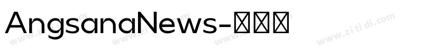 AngsanaNews字体转换