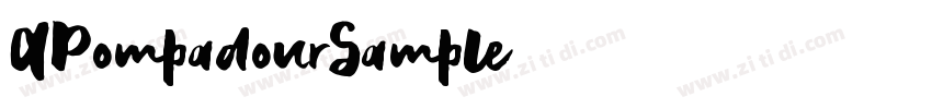 APompadourSample字体转换