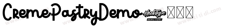 CremePastryDemo字体转换