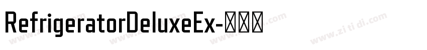 RefrigeratorDeluxeEx字体转换