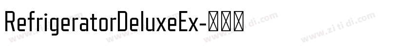 RefrigeratorDeluxeEx字体转换
