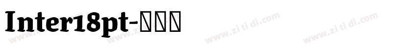 Inter18pt字体转换