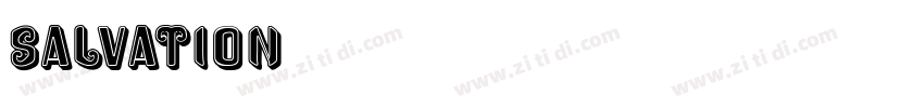 Salvation字体转换
