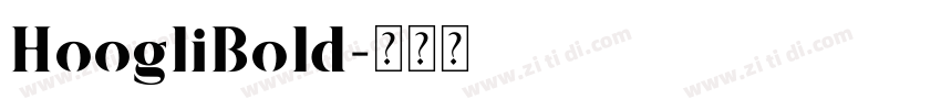 HoogliBold字体转换