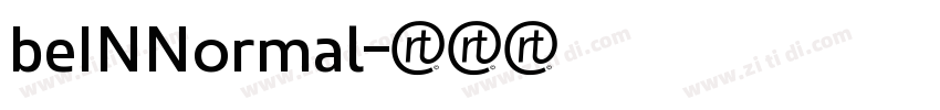 beINNormal字体转换