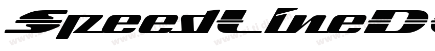 SpeedLineDEMO字体转换