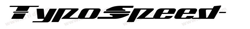 TypoSpeed字体转换