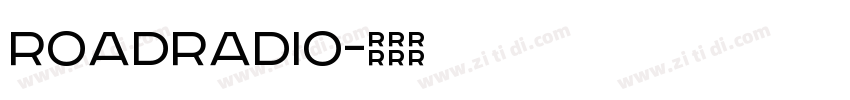RoadRadio字体转换