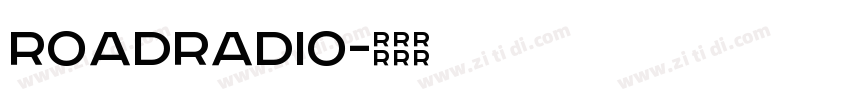 RoadRadio字体转换