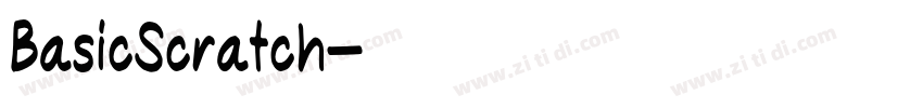 BasicScratch字体转换