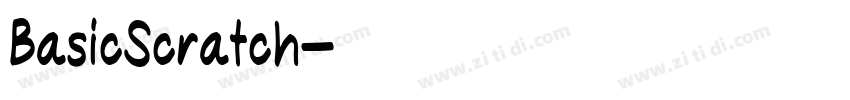 BasicScratch字体转换