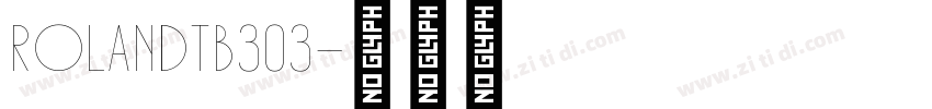 RolandTB303字体转换