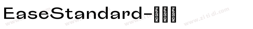 EaseStandard字体转换