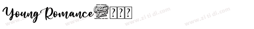 YoungRomance字体转换