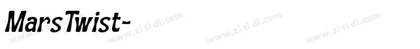 MarsTwist字体转换