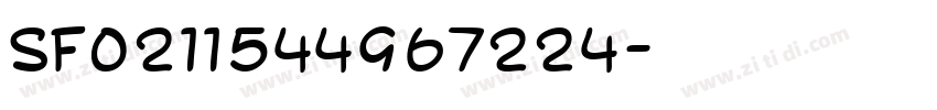 SF0211544967224字体转换