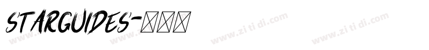 STARGUIDES字体转换