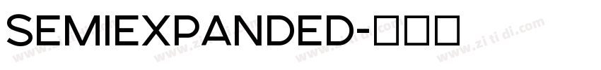 SemiExpanded字体转换