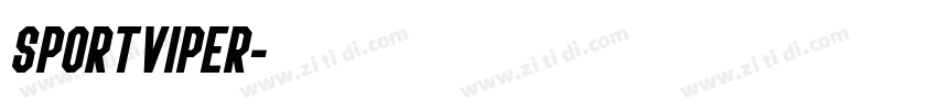 SPORTVIPER字体转换