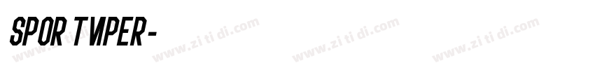 SPORTVIPER字体转换