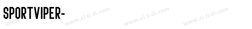 SPORTVIPER字体转换