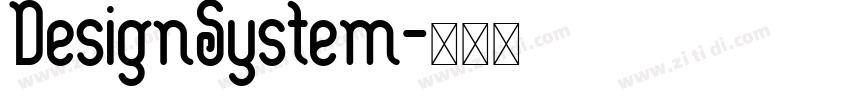DesignSystem字体转换