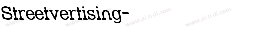 Streetvertising字体转换