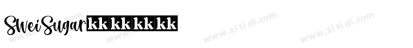 SweiSugar字体转换