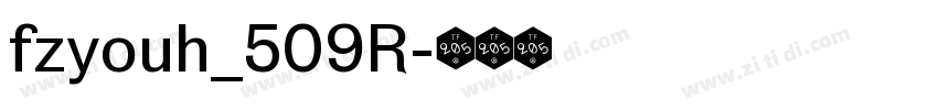 fzyouh_509R字体转换