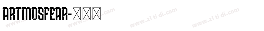 ARTMOSFEAR字体转换