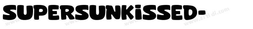 SuperSunkissed字体转换