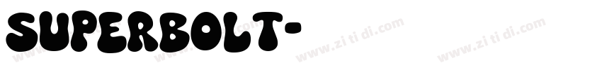 SUPERBOLT字体转换