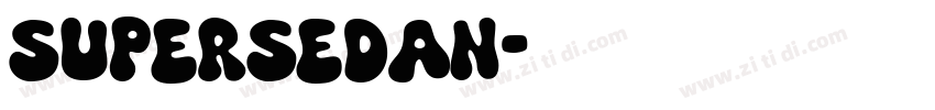 SuperSedan字体转换
