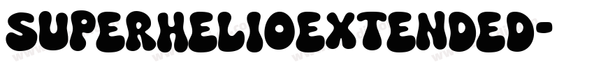 Superhelioextended字体转换