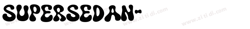 SuperSedan字体转换