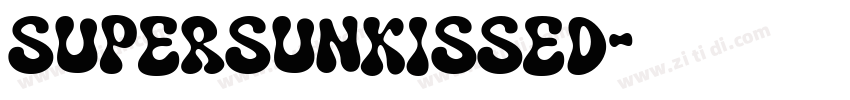 SuperSunkissed字体转换