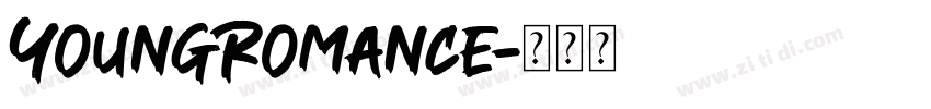 YoungRomance字体转换