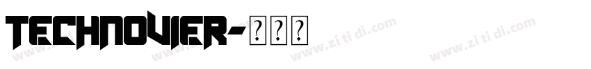 Technovier字体转换