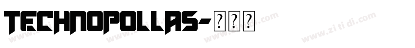 technopollas字体转换