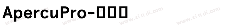 ApercuPro字体转换