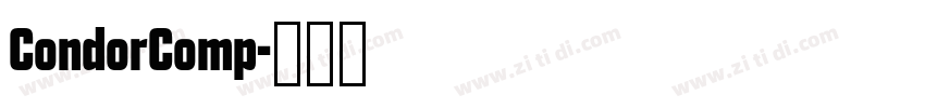 CondorComp字体转换