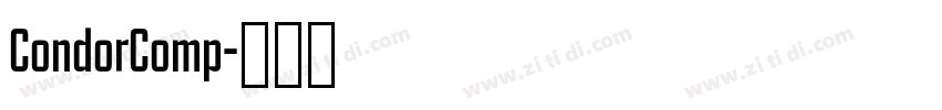 CondorComp字体转换
