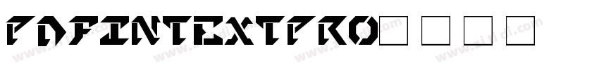 PDFinTextPro字体转换